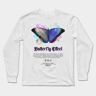 Butterfly Effect by Holy Rebellions - Human Being #003 T-Shirt Long Sleeve T-Shirt